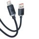 12. Baseus Crystal Shine Series cable USB cable for fast charging and data transfer USB Type A - USB Type C 100W 2m black (CAJY000501)