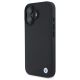 2. BMW Sign Leather Diamond Metal Logo MagSafe iPhone 16 Case - Black