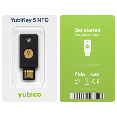 3. Yubico Yubikey 5 NFC U2F FIDO Dongle