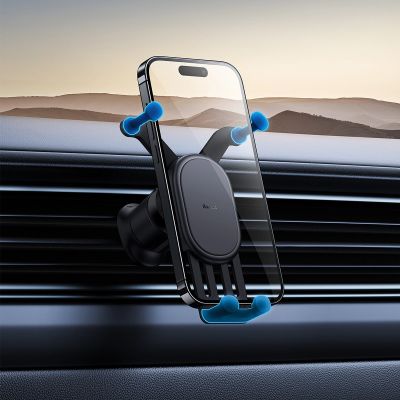 8. Baseus Stable Series air vent car holder black (SUWX020001)