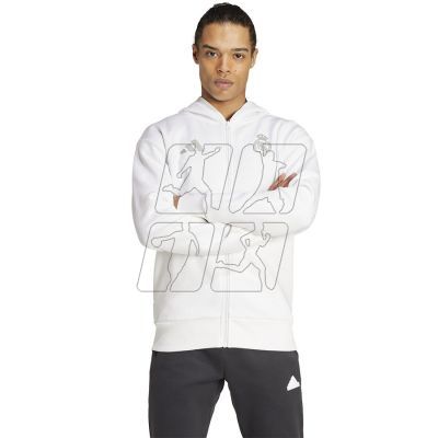 5. Adidas Real Madrid Anthem Jacket M IT3805 sweatshirt