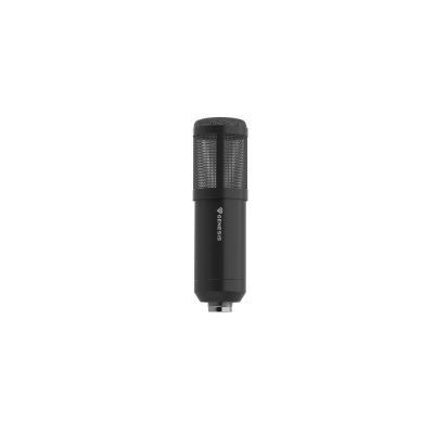 6. GENESIS Radium 300 XLR Studio Microphone Black