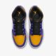 4. Air Jordan LA Lakers 1 MID (GS) shoes - DQ8423-517