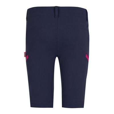 4. Trollkids Kids Kjerag Zip-Off Pants navy/magenta (177-114)