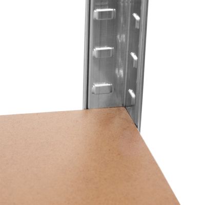 21. GREENBLUE METAL GALVANIZED STORAGE SHELF 180X90X40 CM GB378