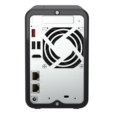 6. Qnap TS-264-8G, Tower, 2 x 2.5"/3.5" SATA, Intel Celeron N5105/N5095 4C/4T, 8 GB DDR4 onboard not expandable, 2 x 2.5GbE, optional 10GbE, External adapter (PSU)