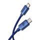 2. Baseus CAJY000703 USB-C - USB-C PD cable 100W 480Mb/s 2m - blue