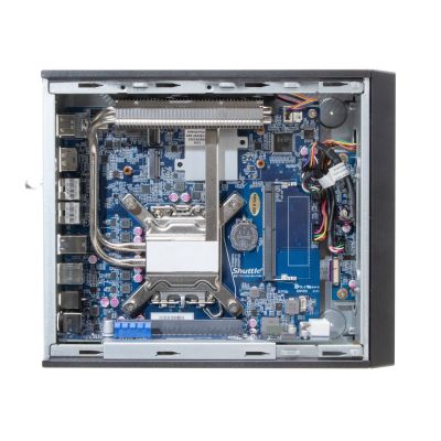 3. Shuttle XP? Slim XH610G2 Barebone Desktop Computer Black Intel H610 LGA 1700