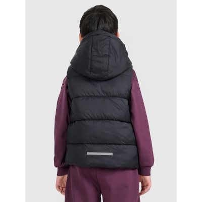 9. Children's down vest with synthetic filling 4F 4FJRAW25TVJAU331-20S