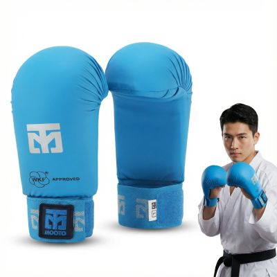 2. Karate gloves - Mitts 2 BLUE WKF | MOOTO