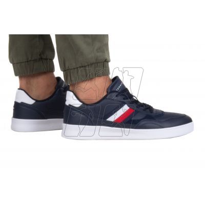 6. Tommy Hilfiger Court Cupsole Retro Lth Stripes shoes M FM0FM04828 DW5