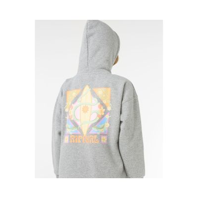 6. RIP CURL Island Bliss Hood - Girl gray