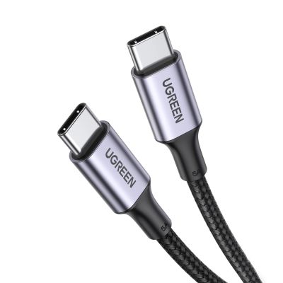 2. Ugreen US316 USB-C / USB-C Cable 480Mb/s 5A 0.5m - Gray
