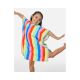 3. RIP CURL Mixd Snap Cttn Hooded Twl-Girl Poncho Multicolor