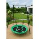 14. STORK'S NEST GARDEN SWING 110CM XXXL GREEN