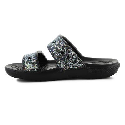 9. Crocs Classic Glitter Sandal Jr 207788-0C4