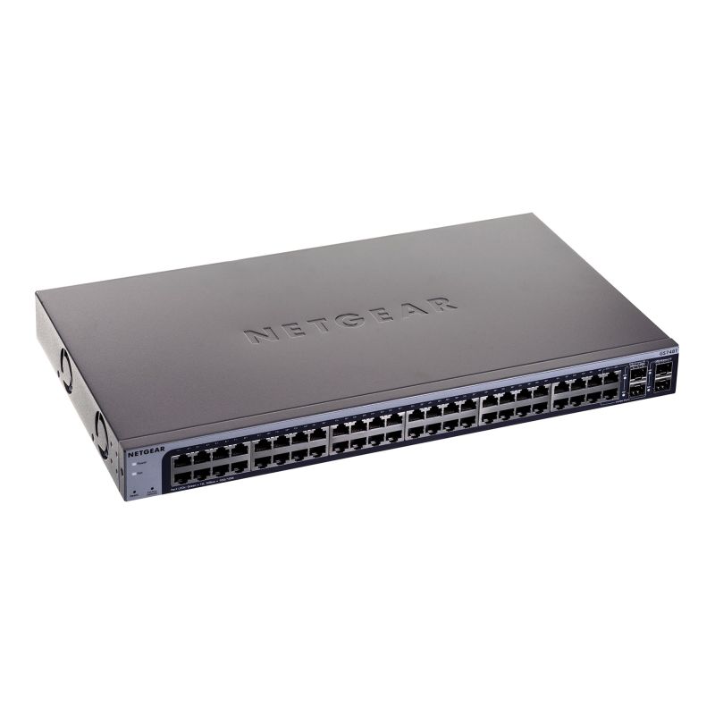 2. Netgear GS748T-600EUS 50p Managed Gigabit Switch