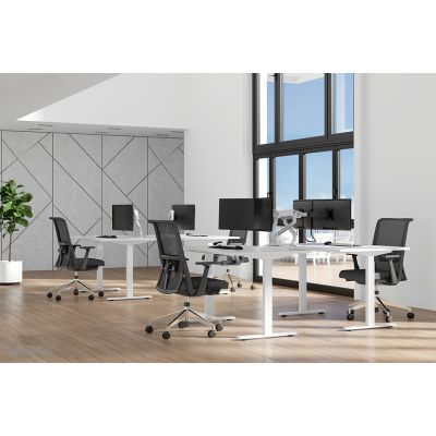 18. Neomounts DS75S-950WH2 Monitor Holder/Stand for 81.3 cm (32") Monitors, Desk, White