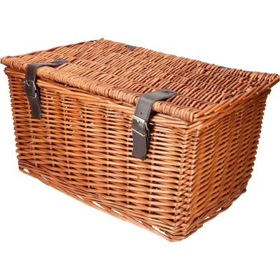 46. WICKER BICYCLE BASKET FOR THE FRONT 45x30x25cm BICYCLE GEAR