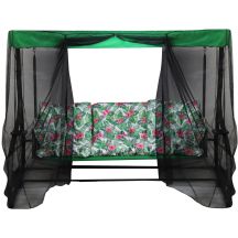 3-SEAT GARDEN SWING MATYLDA WITH MOSQUITO NET