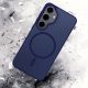 29. 3mk Smoke MagCase for Samsung Galaxy S25 - Blue-Translucent