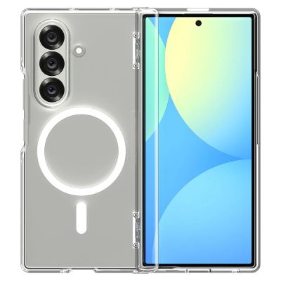 3. Spigen Tough Armor Pro Mag MagSafe Case for Samsung Galaxy Z Fold 7 - Clear and White