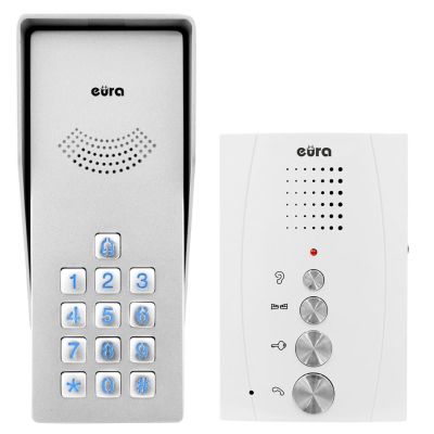 EURA ADP-38A3 ENTRA intercom, (white)