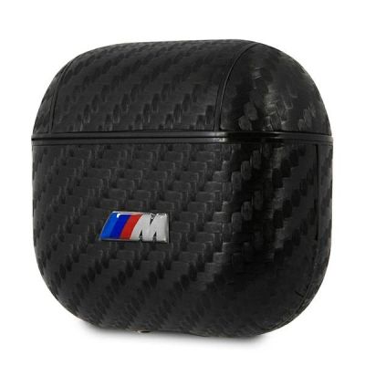 3. BMW PU Carbon M Collection Case for AirPods 3 - Black