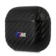3. BMW PU Carbon M Collection Case for AirPods 3 - Black