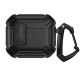 2. Tech-Protect X-Carbo Case for AirPods Pro 1 / 2 - Black