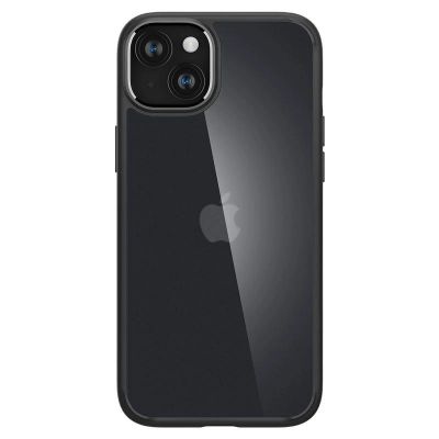 6. Spigen Ultra Hybrid iPhone 15 Plus Case - Black