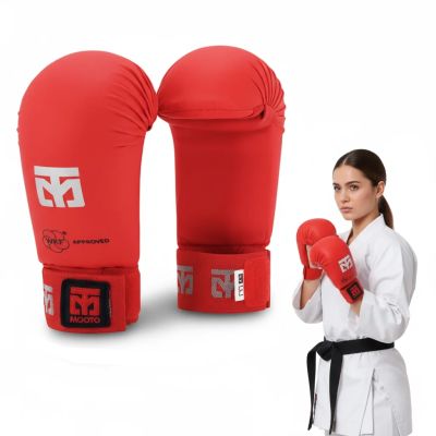 2. Karate gloves - Mitts 2 RED WKF | MOOTO
