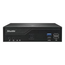 Shuttle XP? Slim DH610V2 Barebones PC Size 1.35L Black Intel H610 LGA 1700