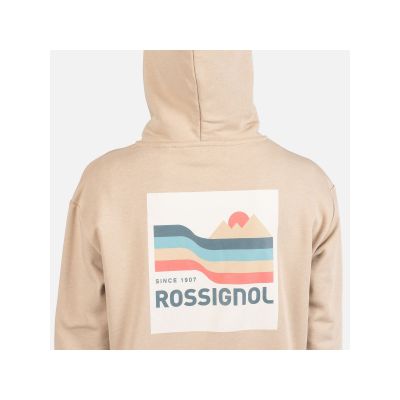 2. Women's ROSSIGNOL W Waterfall H Hoodie, Sand