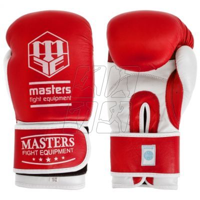 14. Leather boxing gloves MASTERS RBT-TRW 01210-02