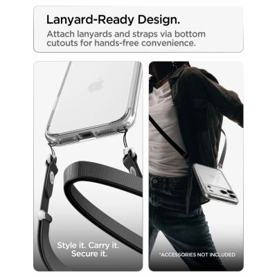 12. Spigen Ultra Hybrid Case for iPhone 18 Pro Max / 17 Pro Max - Transparent