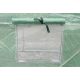 9. GREENHOUSE GARDEN TUNNEL 200x200x200CM PE GREEN STEEL STRUCTURE
