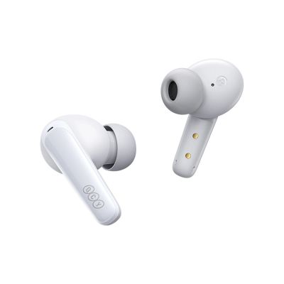 3. QCY T13X In-Ear Headphones with ENC IPX5 Bluetooth 5.3 - White