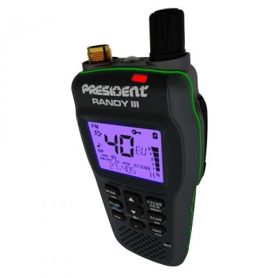 11. CB Portable Handheld Radio ASC PRESIDENT Randy III