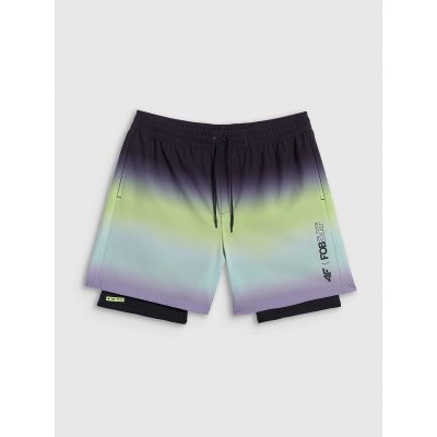 8. Men's 4F boardshorts with UPF50+ sun protection 4FRSS26UBDSM257-45S