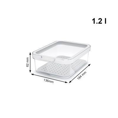 2. Rotho Multibag Cauma Style 25L trans/white