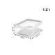 2. Rotho Multibag Cauma Style 25L trans/white
