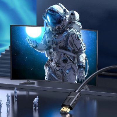 12. Baseus HDMI 2.0 cable 4K 60 Hz 3D HDR 18 Gbps 2 m black (CAKGQ-B01)