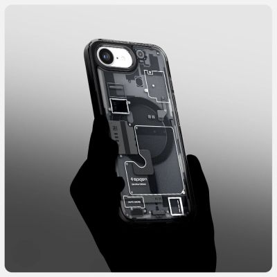 10. Spigen Ultra Hybrid MagSafe Case for iPhone 16e / 17e Zero One - Black