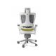 3. Wau 2 BL411 office chair, olive/white fabric