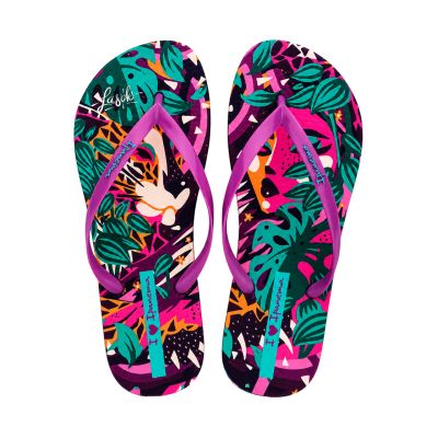 3. Ipanema Graffiti V Women's Flip-Flops Colorful 83814-BO595