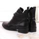 14. Insulated flat-heeled ankle boots Jezzi W JEZ412A, black