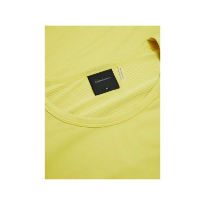 4. PEAK PERFORMANCE M Trail Shortsleeve T-shirt, yellow