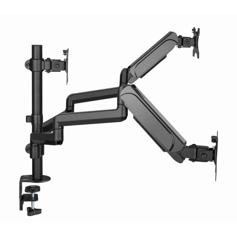 9. GEMBIRD ADJUSTABLE DESK ARM/MOUNT FOR 3 MONITORS 17-27, VESA 100X100MM, UP TO 7 KG