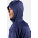 7. Odlo TENCIA Men's Mid-Layer Hoody Full Zip, Blue